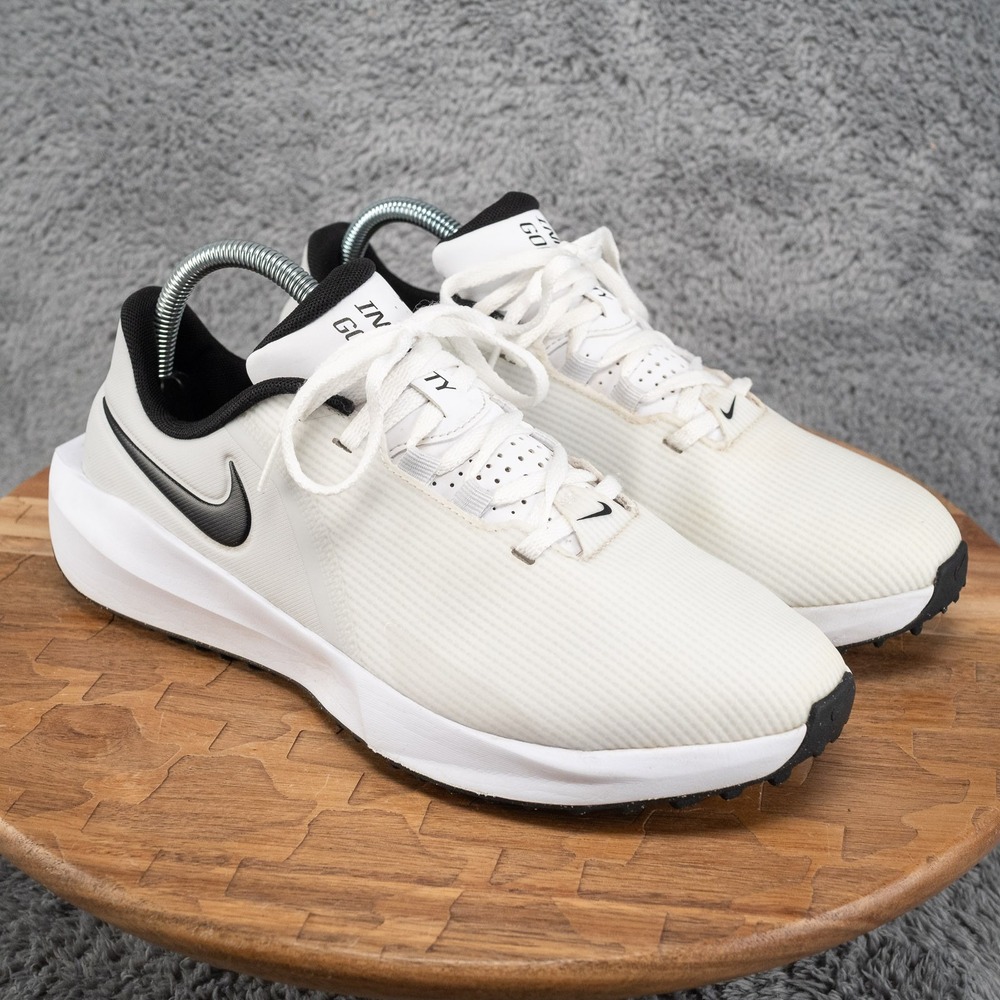 Mens 8.5 - Nike Infinity Golf Next Nature White Black - FN0555-100